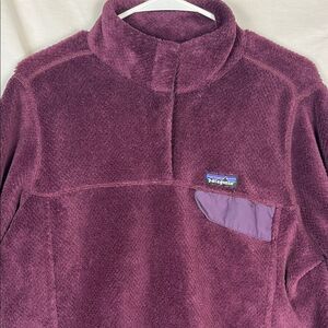 Patagonia Dark Plum Women's Re-Tool Snap T Pullover